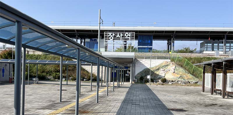 누리로 장사역으로 장사상륙작전 전승기념공원과 동해바다