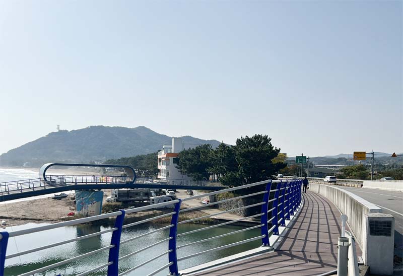 동해안 자전거길 산책로를 따라 걸어본 풍경