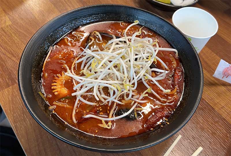 짬뽕 한 그릇과 사진 찍기의 민망함